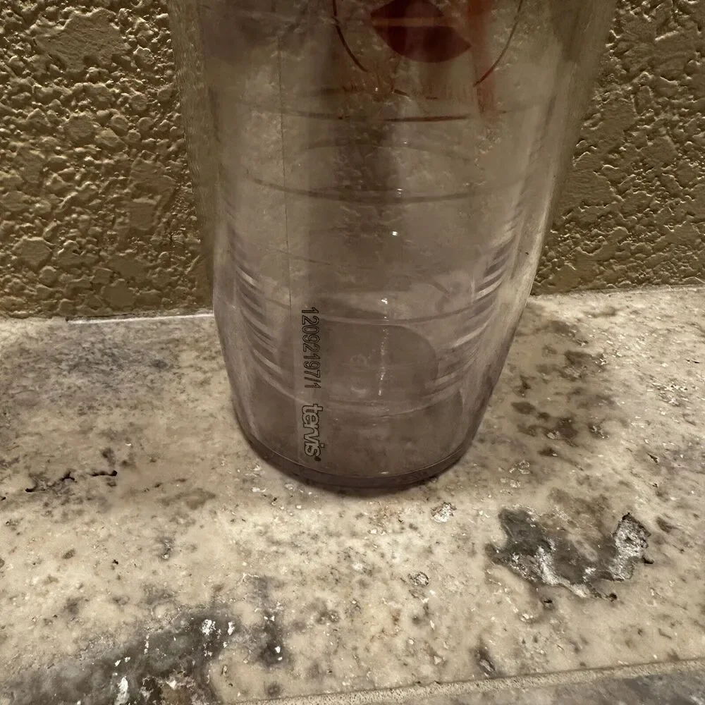 Harvard Gulch Country Club Tervis Water Bottle Travel Mug‎ 16 Oz Red lid